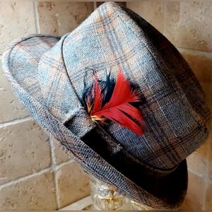 Vintage Men's Pendleton Pure Virgin Wool Fedora Size 7 1/8